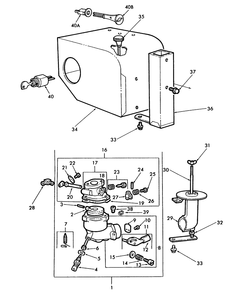 8hp briggs and stratton carburetor diagram