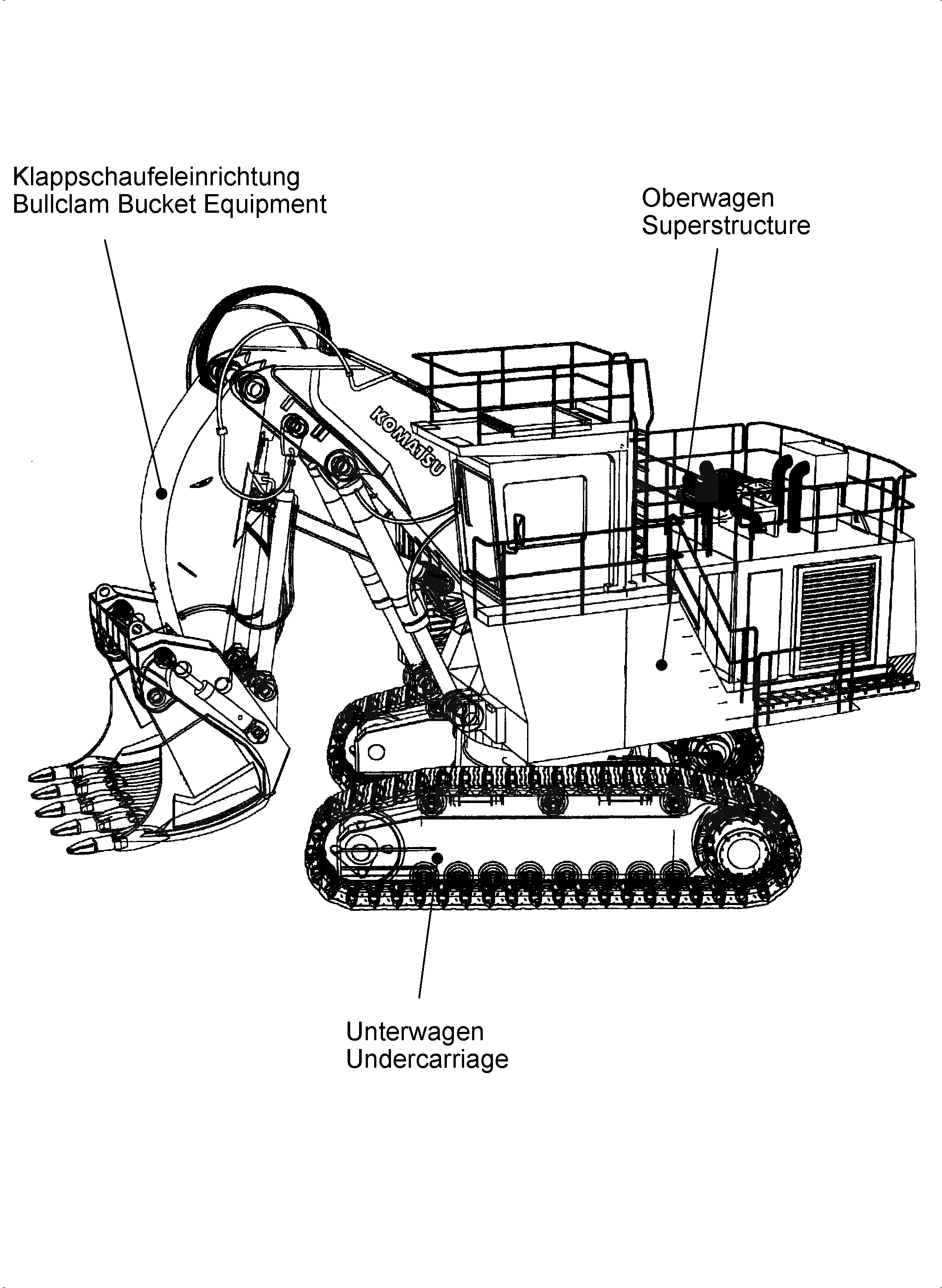 Komatsu pc3000 карта смазки