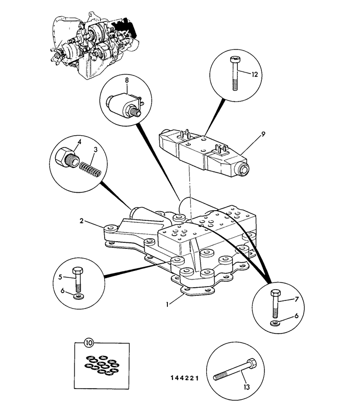 Схема кпп jcb 3cx