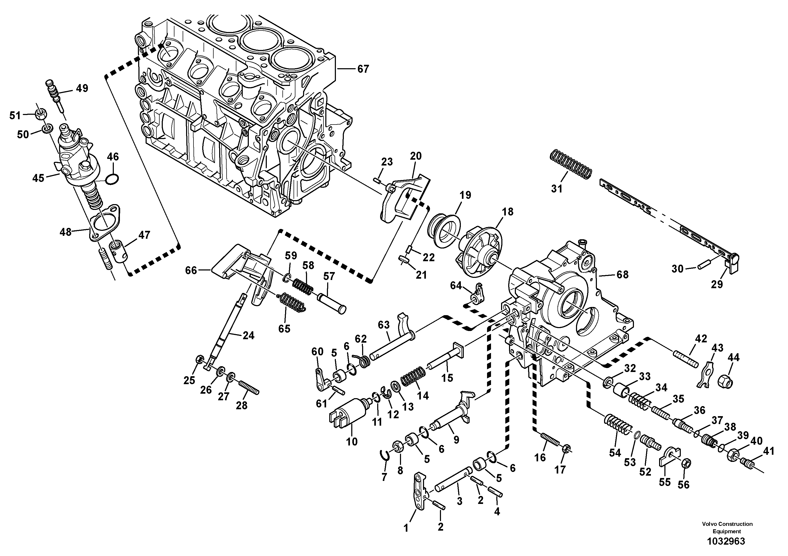 1hz injector pump fuel adjustment